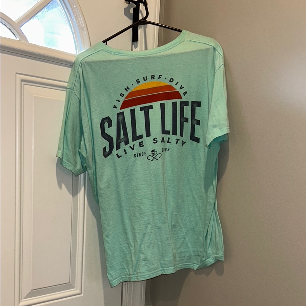 Salt Life Mint Green Graphic T-Shirt